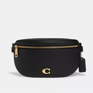 Perfect Condition Coach Bethany Belt  Bag in Black